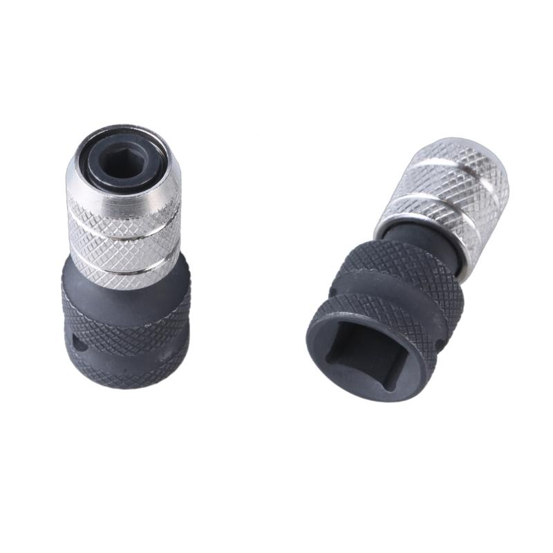 Adjustable Depth Screwdriver Bit Holder Screw Depth Adjustment 12.5mm To 6.35mm Quick Change for Easy Drill Attachment