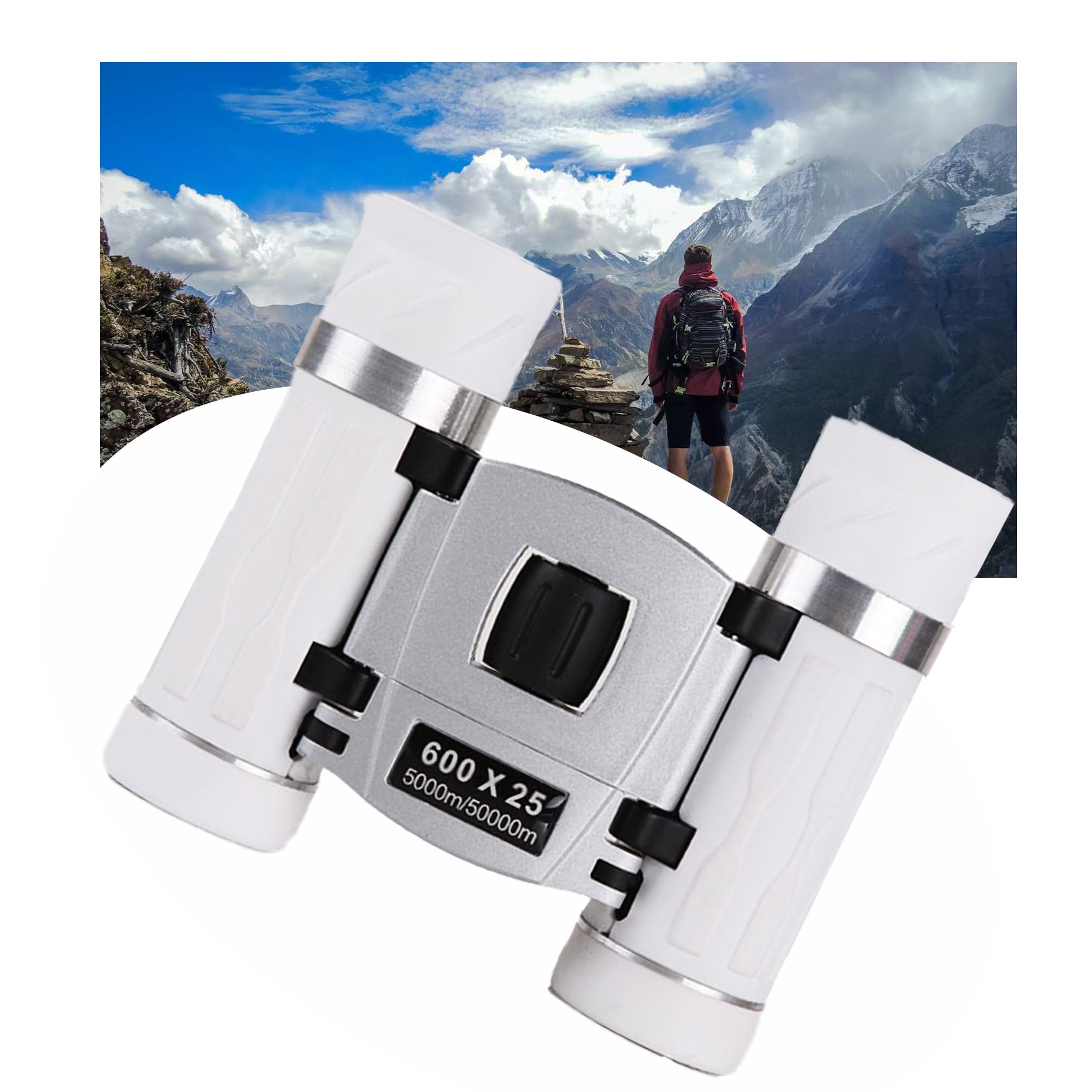 

20x Binoculars for Live Performances, Opera Glasses [BaK4 Prism FMC], 10x Magnification, Adjustable Magnification, Ultra-Lightweight, Anti-Vibration,