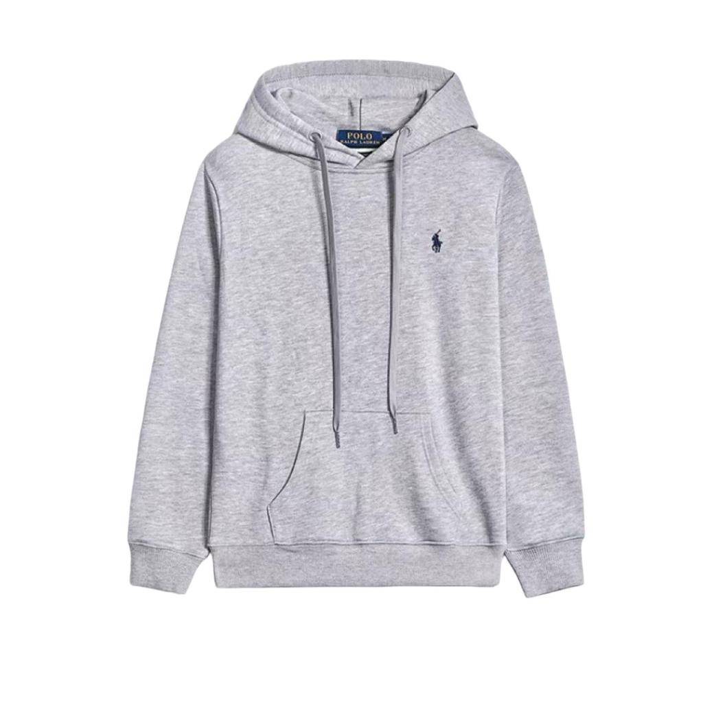 EU Size Hoodie with Small Horse Logo Embroidery - Unisex LFRL Pullover Sweatshirt