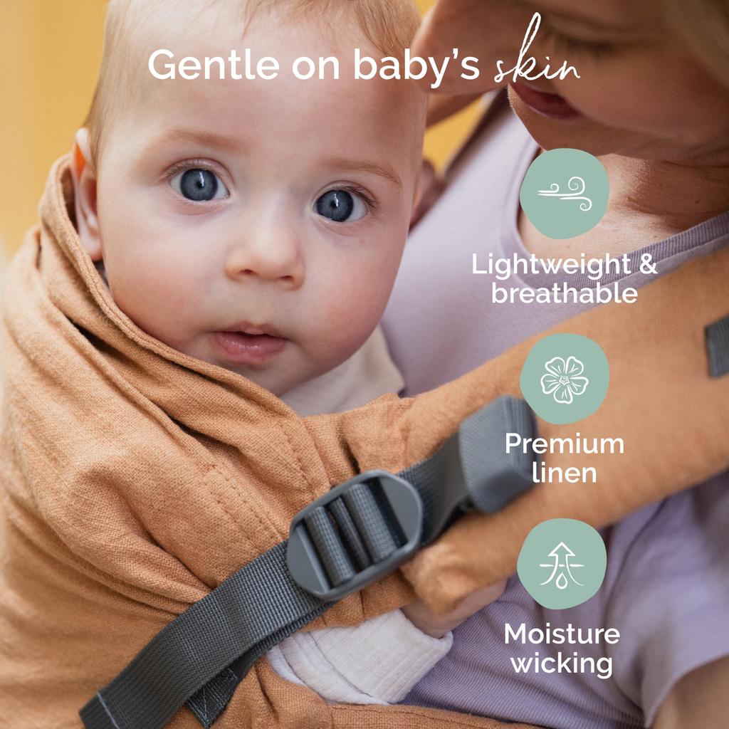 Boba X Ergonomic Baby Carrier Adjustable Infant Carrier for Newborns to Front and Backpack with Adjustable Padded Straps - Toddlers, Style,