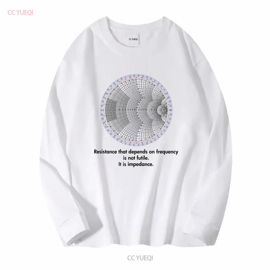 NEW LIMITED Radio Electrical Electronic Engineer Smith Chart T Shirt S 3XL long or short sleeves vintage Washed Breathable