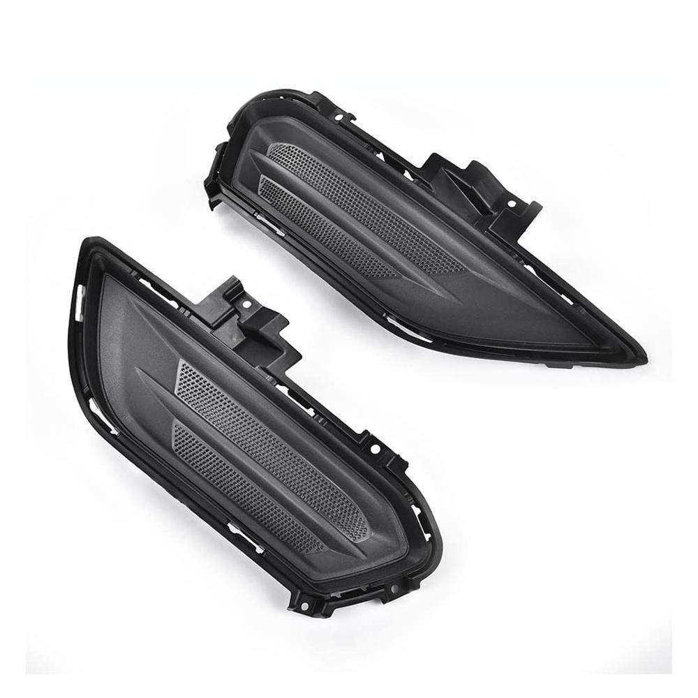 Front Bumper Insert Fog Light Cover Left+Right Fit For 2013-2016 Ford Fusion
