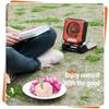 Outdoor camping fan portable USB tent lighting LED multifunctional Amazon camping solar electric fan