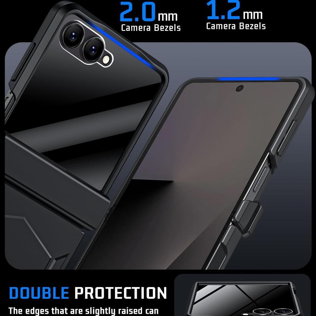 Case for Samsung Z FLIP 7 Privacy Screen Protector Magnetic Attraction Protective Case Full Coverage Shock Proof Tough Shell