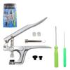 Metal Snap Button With Plier Tool Sewing Button Thickened Snap Fastener Kit DIY Craft for Installing Sewing Clothes