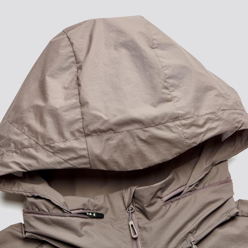 SALOMON Dual Aura Lt Uv Jacket Unisex Jacket Iron-Gray C27137