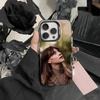 Emily B-Bader Phone Case For iPhone 16,15,14,13,12,17,Pro,MAX White Matte Shockproof Cover