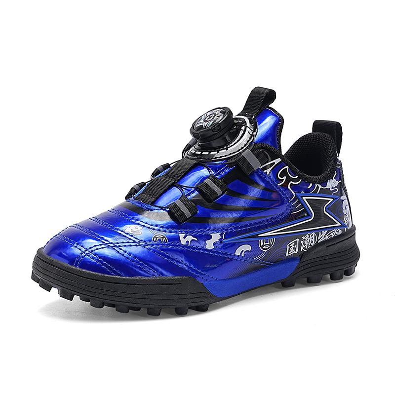 Childrens Soccer Shoes Turf Court Football Boot Luxury Design Five-a-side Soccer Shoes Kids Football Shoes for Boys