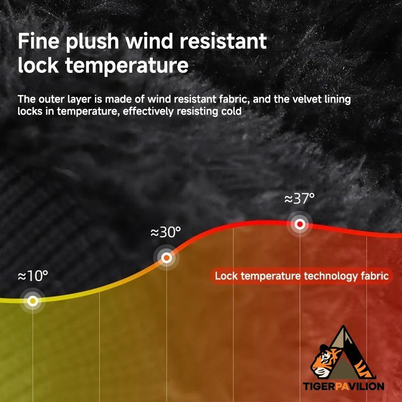 Gloves for Women Winter Motorcycle Riding Men's Touch Screen Warm Ski Velvet Thickened Windproof Outdoor