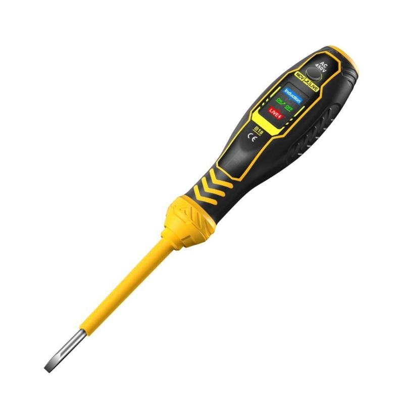 Digital Voltage Tester Pen Not Contact Detection with LED Indicator Buzzers Alarm for Circuit Breaker Live Wire Testing