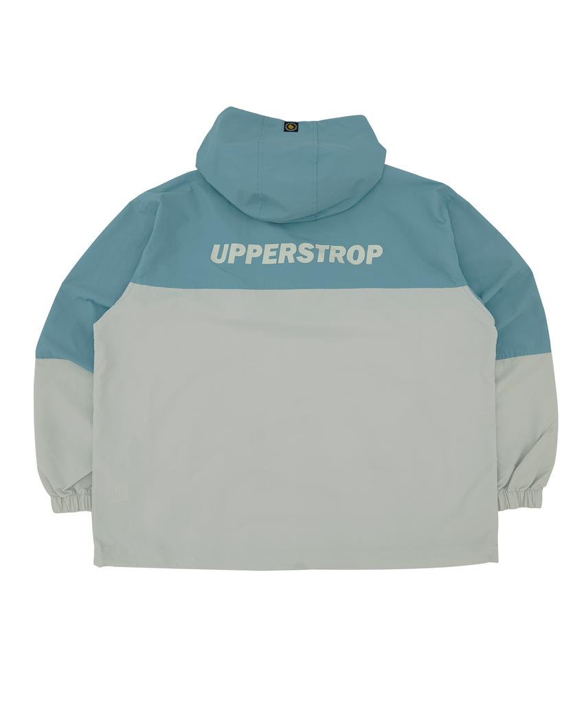 Upperstrop Golf [Up9071] Woven Anorak Jacket Turkey Blue