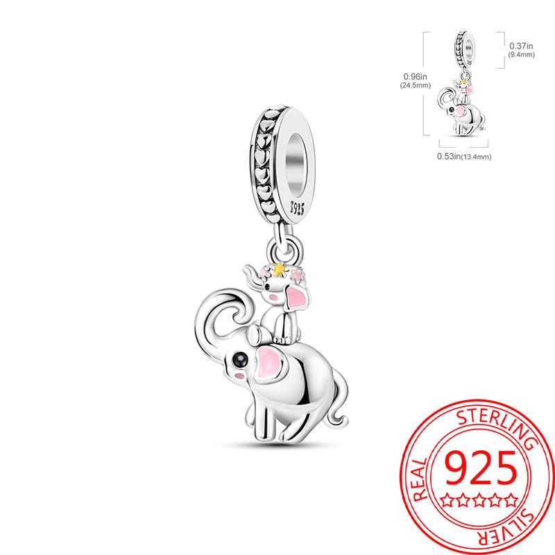 Copper Metal Charm Bead Component Bead Component Crown Lion Frog Charm Bead Component Compatible With Bracelet High Quality Fine Jewelry Authentic