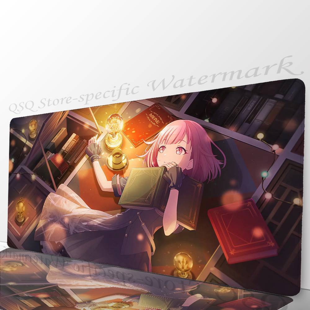 Anime Otori E-Emu Mousepad Non-slip Suitable For Office Computers Laptops E-sports Game Desk Mats XXL Keyboard