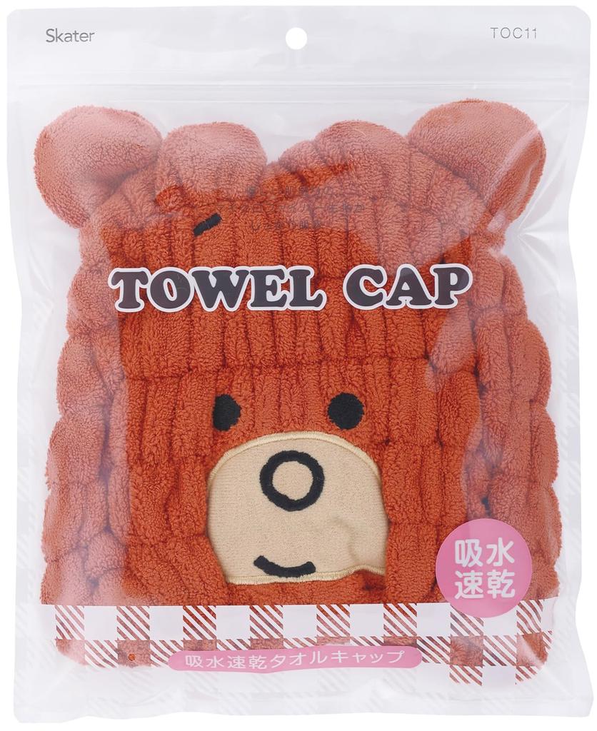 Skater Towel Hair Drying Tomica and Tom Boy TOC11-A Absorbent, Quick-Drying Cap, Towel,