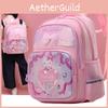 Cute And Trendy Children's Backpack For Girls Cartoon Design And Breathable Fabric