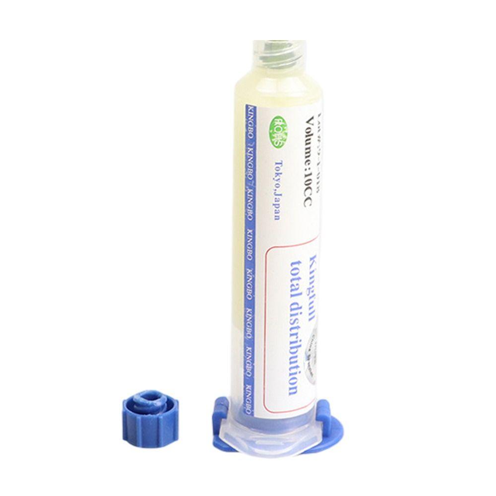 

Durable RMA-218 No-Clean Solder Paste 10cc Lead Free Clean Free Soldering Flux Halogen-free Rosin Solder Flux BGA PCB Reballing