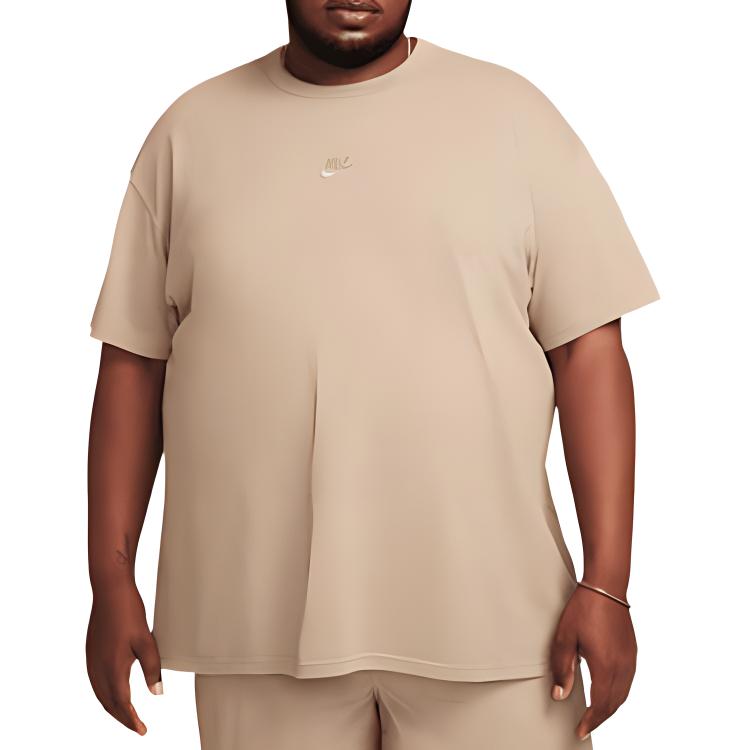 Nike Sportswear Essentials T Shirt Men's Khaki DO7392-247