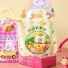 MEIDI Animal Time Christmas Gift Bags, 50 Pcs Mixed Styles