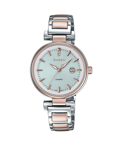 Casio Sheen Women s Stainless Steel Analog Quartz Watch SHS-4524SCG-7A белый