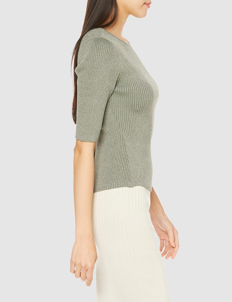 Snidel Hook Rib Knit SWNT231044 Green F 2-Way Women's