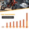 For KTM EXC 300 EXC 250 XCW 300 XCW 250 2020 2021 2022 M5 M6 Motorcycle Engine Bolts Kit Ignition Clutch Cover Screw Nuts