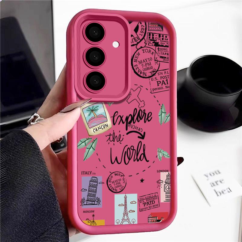 Landmark Case For Samsung Galaxy A56 A36 A26 A16 5G A55 A35 A15 A54 A34 A17 A37 A57 S20 FE S21 S22 S23 S26 S24 S25 Ultra Capa