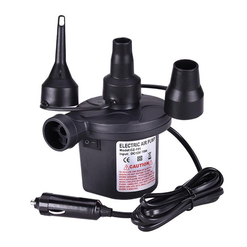 Vislone DC 12 V Portable Électrique Pompe À Air Matelas D/'air Bateau Voiture Auto Air Gonflable Pompe Pour Voiture Camping Gonfleur 50 W