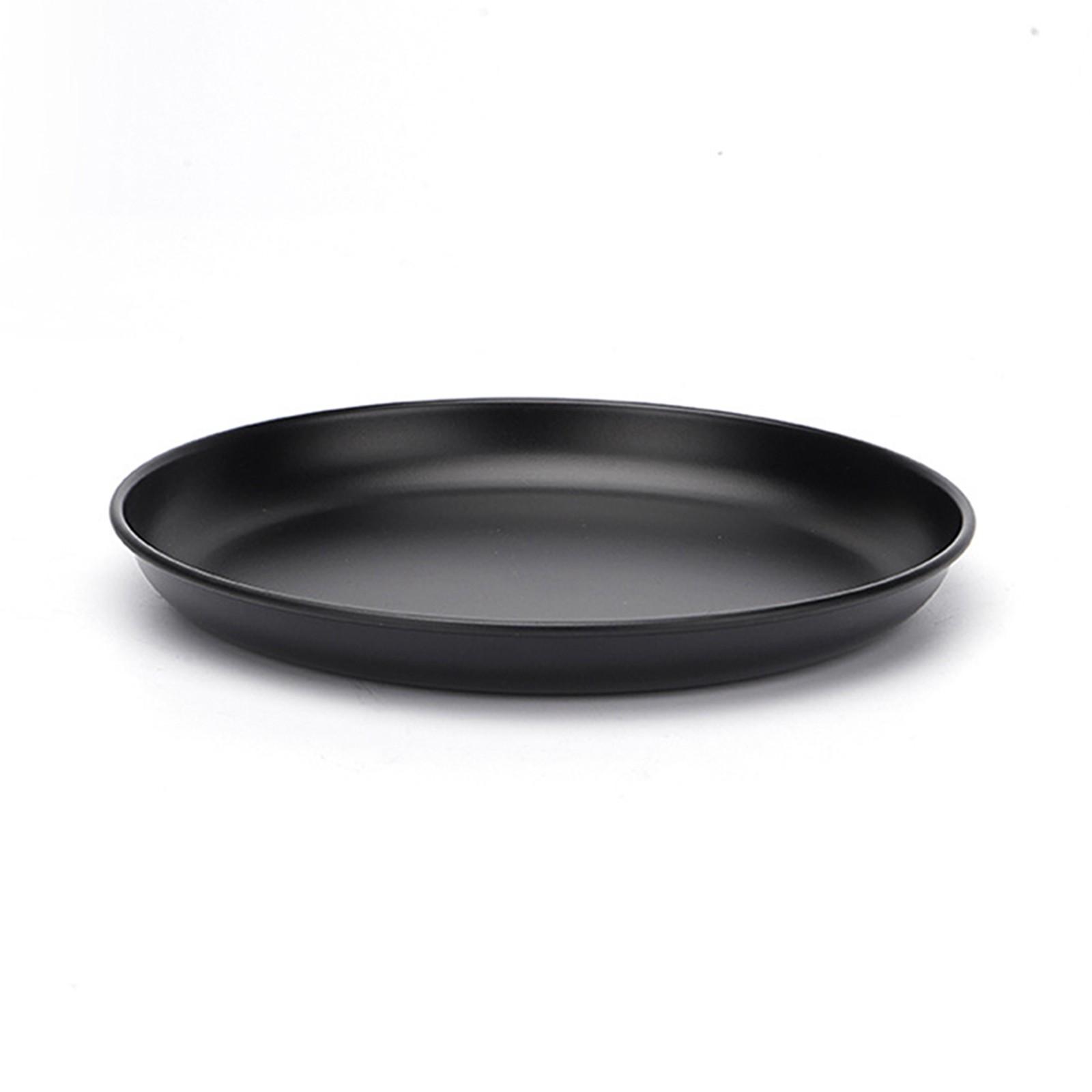 Non-Stick Pan Tableware 304 Stainless Steel BBQ Camping Cooking Cookware Food 6inch чёрный