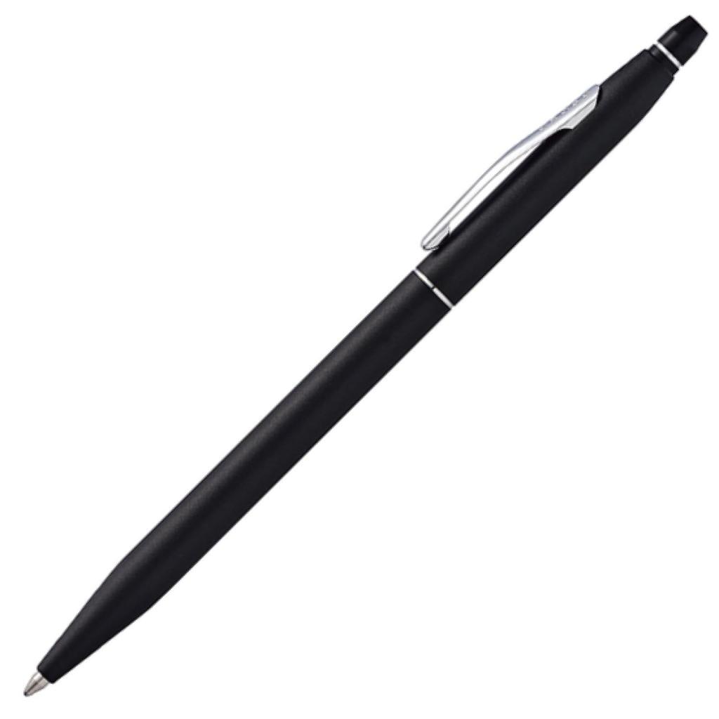 Cross Kugelschreiber Satin Blister Offiziell Importiert Stift, Ölbasis, Klick, Schwarz, NAT0622JP-102, Etui,