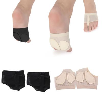 1 para Dziewczęce Damskie Buty do Tańca Brzucha Baletu Półbuty Dzielona Miękka Podeszwa Łapa Taniec Ochrona Stóp Nakładka na Palce Dobry Narzędzie do Pielęgnacji Stóp Poduszka na Przedstopie