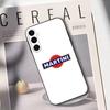 M-Martini Racing Horizontal Stripe  Phone Case For Samsung Galaxy A73,A72,A71,A70,A53,A52,A51,Others Soft Black Cover