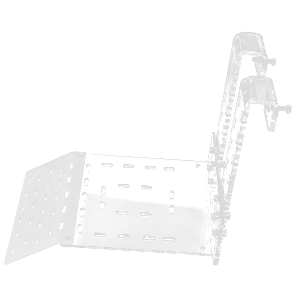 Turtle Basking Platform Large Size Acrylic Transparent Tortoise Resting Terrace for Aquarium Fish