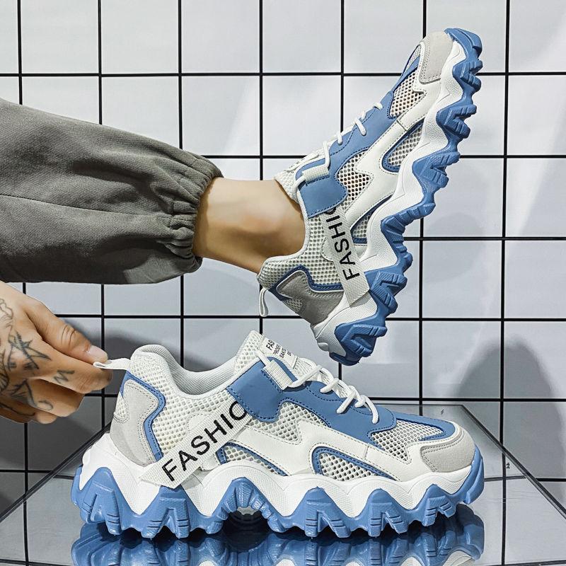 Fashion Miked Colour Mesh Upper Running Male Sports Shoes Cheap Liquidation Jogging Low Price Summer Sale Unisex Men's Casual Sneakers