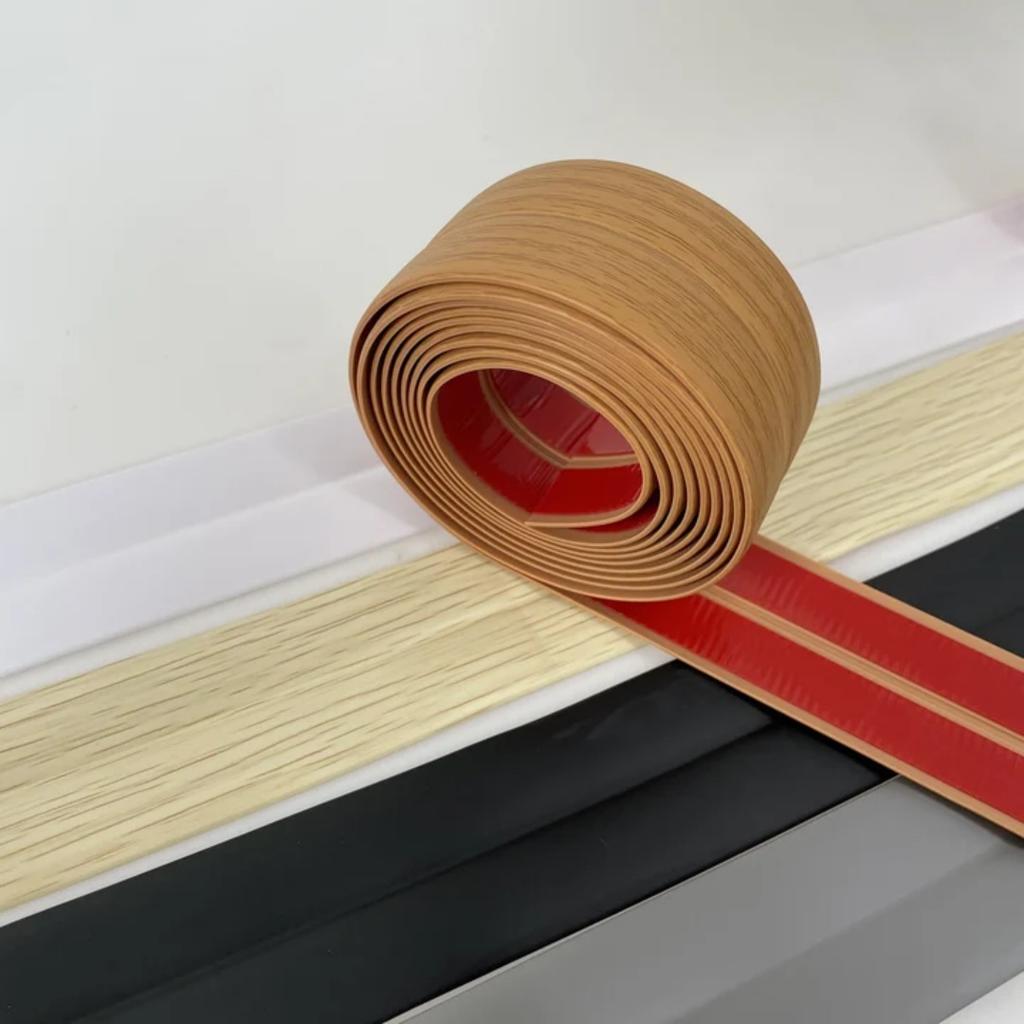 1PC 2m/78.74inch Self Adhesive Wall Corner Protector Peel and Stick Flexible Caulk Strip Free Cut Corner Moulding Trim Ceiling