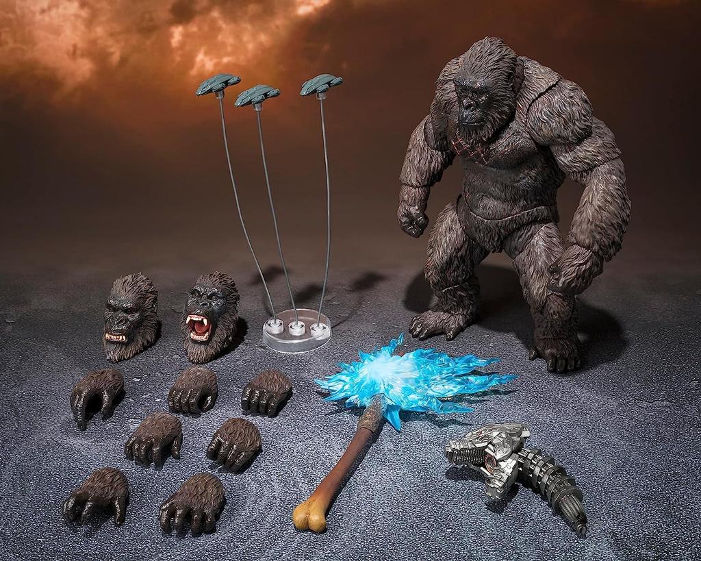 TAMASHII NATIONS Godzilla Kong 2021 Kong Event Limited Color Edition Bandai Spirits Monsteraz Figure vs. S.H.