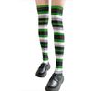 Rainbow Multicolor Striped Print Over the Knee Stockings for Women Carnivals Parties Anime Thigh High Long Socks Hosiery