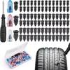 20/40PCS Rubber Car Vacuum Tyre Repair Nail Kit Mushroom Nails Screw in Tire Repair Plugs Car Tire Accessorie Tire Repair Nails
