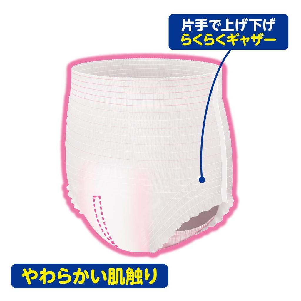 Attends Smooth Sizes Double 18 Count For Those Who Can Walk Thin, Pants, M-L, Women's, Absorption, [ADL Category Independently]