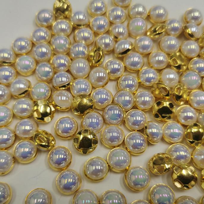 Hand-Sewn Rhinestone Button and Claw Beads for DIY Clothing and Crystal Ornaments