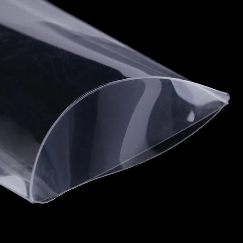 50pcs pillow shape clear PVC candy box packaging gift box wedding party favor