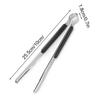 Kitchen Food Tongs Thickened Multi-purpose Food Clip Steak Buffet Barbecue Salad Clamp Non-Slip Cooking Tweezers Buffet Utensils