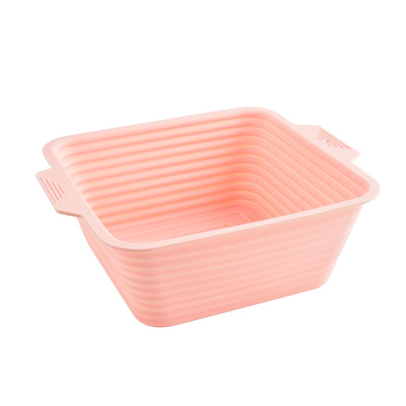 Silicone Bread Fermentation Bowl - High Temp, Food-Grade, Foldable Basket