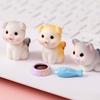 Cartoon Naughty Kitten Fairy Garden DIY Home Decoration Small Statue Miniatures Ornament Figurines