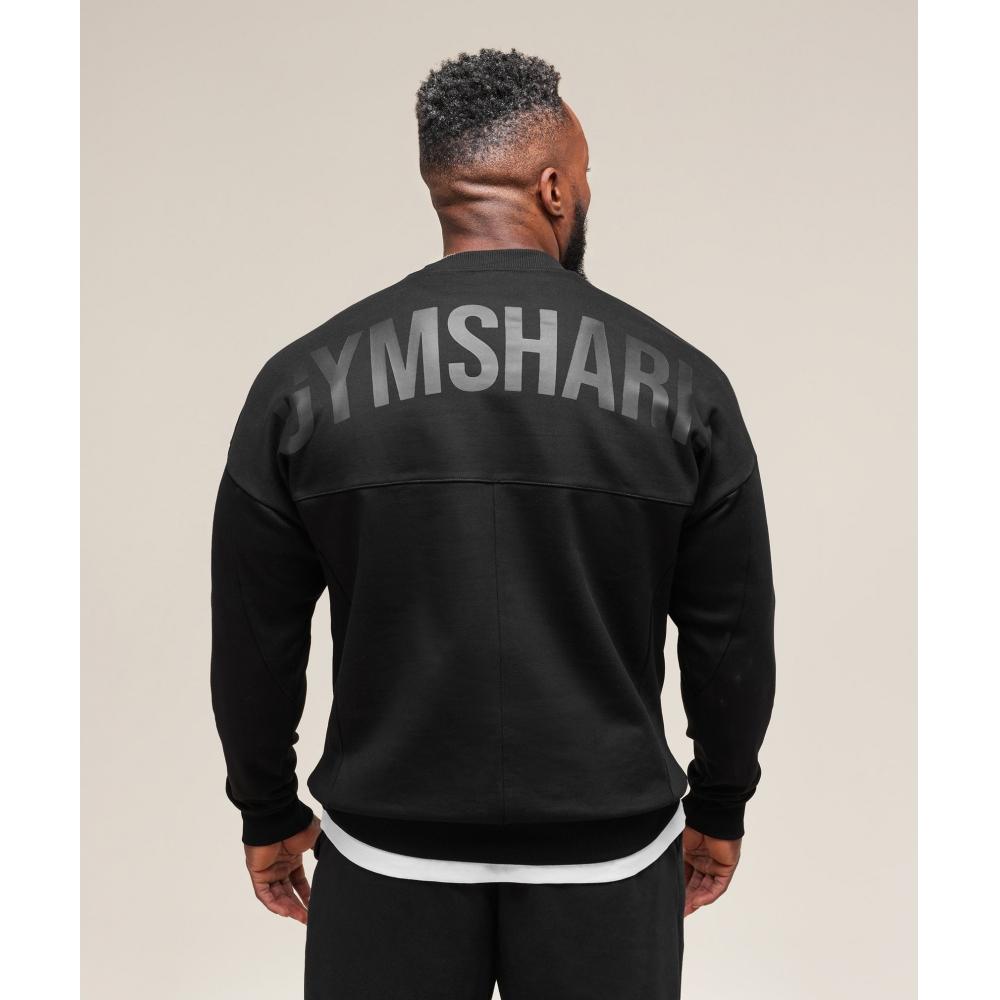 

Gymshark Premium Power Crew Black C1a1z Bb2j XS