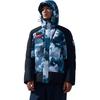 Anta Craftsmanship Series Water-Resistant Windproof Warm Down Jacket Men Outerwear Old-Wall-Gray Full-Print Basic-Black 152447926N-7