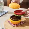 Food-grade Glaze Cute Seasoning Dish Stackable Creative Snack Tray  Birthday Celebration