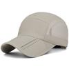 Kreatives Geschenk Schnelltrocknende Baseballkappe Leichte Atmungsaktive Outdoor-Kappe Polyester Packbare Sportkappe