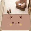 BuBu And DuDu Bathroom Mat Anti-slip Absorb Water Long Strip Cushion Bedroon Mat Welcome Doormat