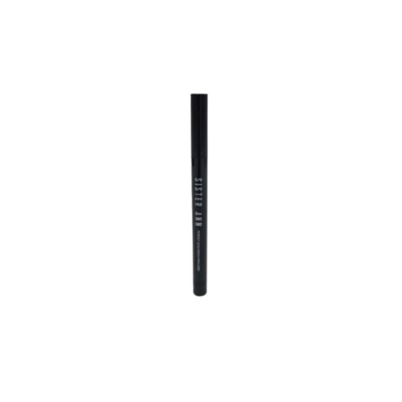 SISTER ANN Perfect Edge Brush Pen Liner 0.4g (Brown) - Long-Lasting Waterproof Liquid Eyeliner
