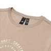Adidas T Shirts Women's Brown Crew Neck Moderate Straight Fit HZ9001